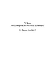 2019 Annual Report and Financial Statements