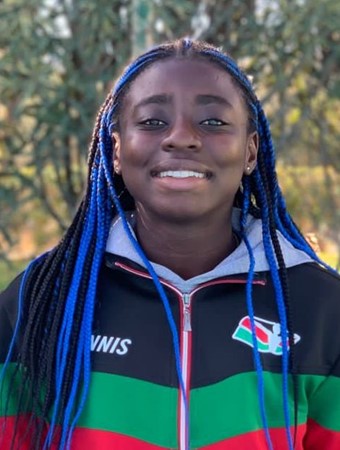 Angella Okutoyi - 2022 Wimbledon Junior Doubles Champion